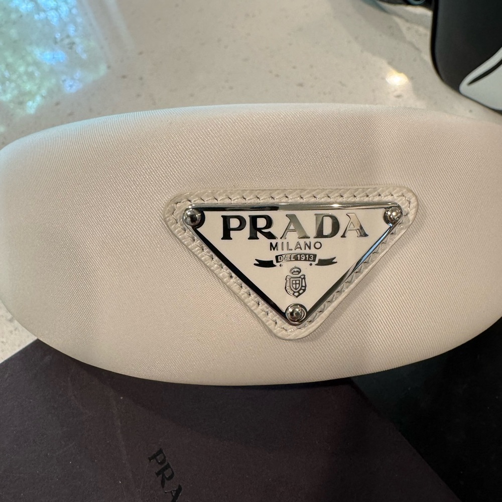 Prada Re-Nylon padded headband - Picture 6 of 6
